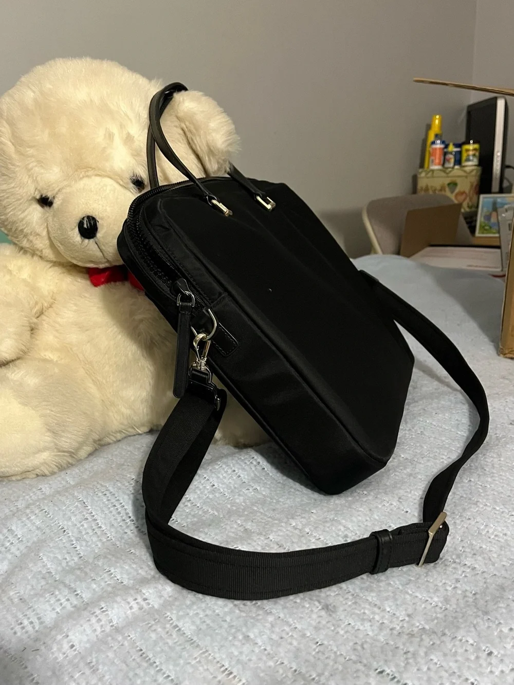 kate spade Black Laptop Bag with Shoulder Strap